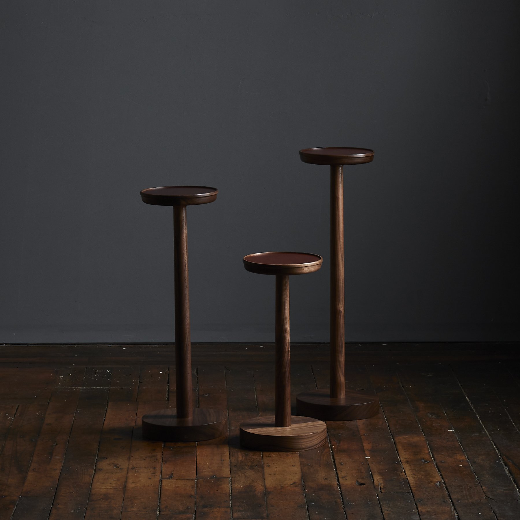 Walnut Drink Stand - 30